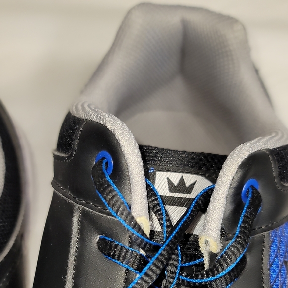 Brunswick after Bowling Shoes. Blue and Black with Mesh Design - Picture 6 of 11